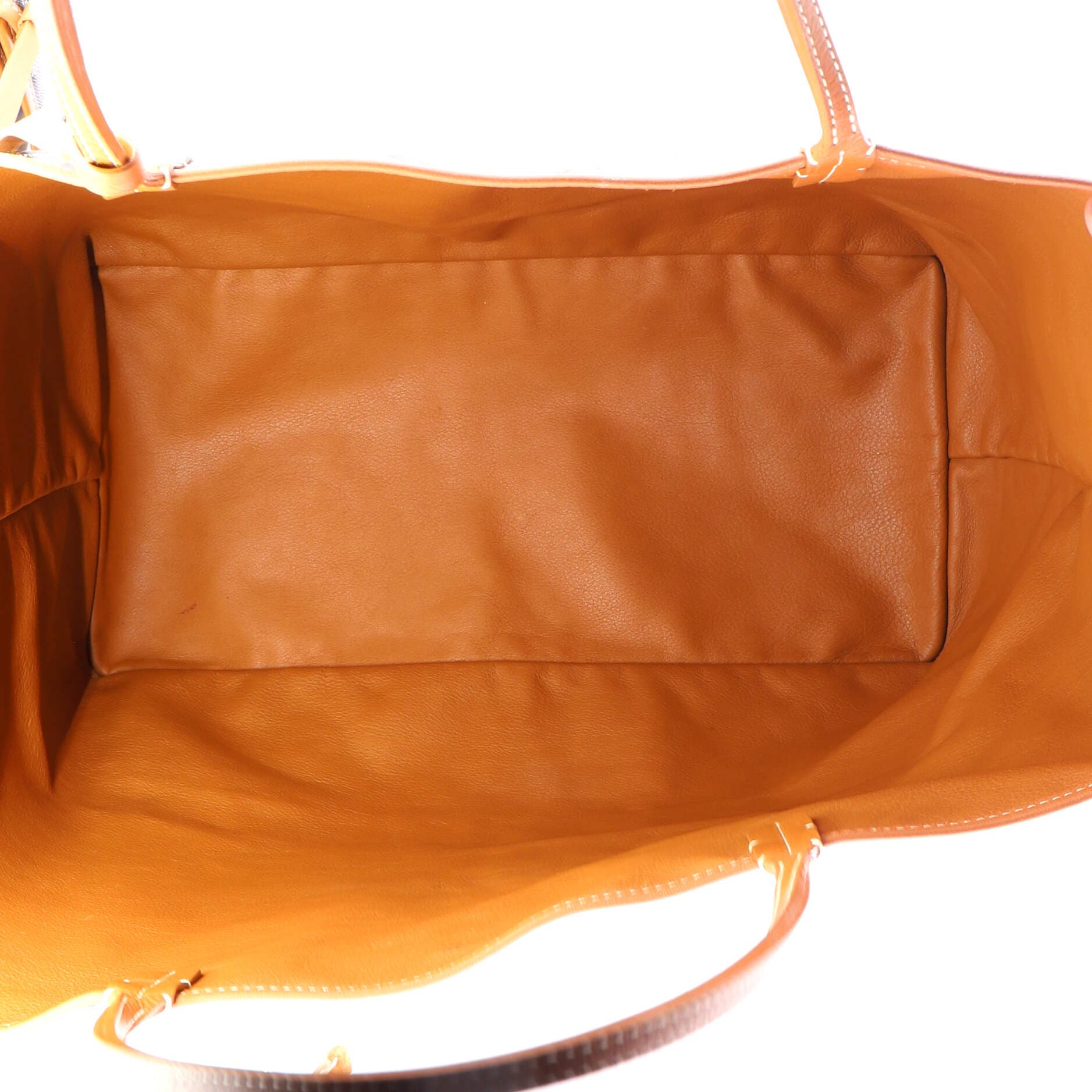 Pre-Owned Goyard Anjou Reversible Tote Coated Canvas GM, Alternate, color, Black