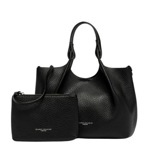 Dua Leather Hobo Shoulder Bag