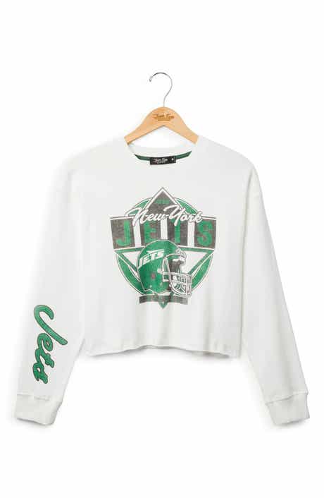 New York Jets Graphic Cropped Sweatshirt