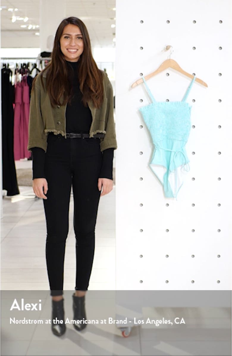 Smocked One-Piece Swimsuit, sales video thumbnail