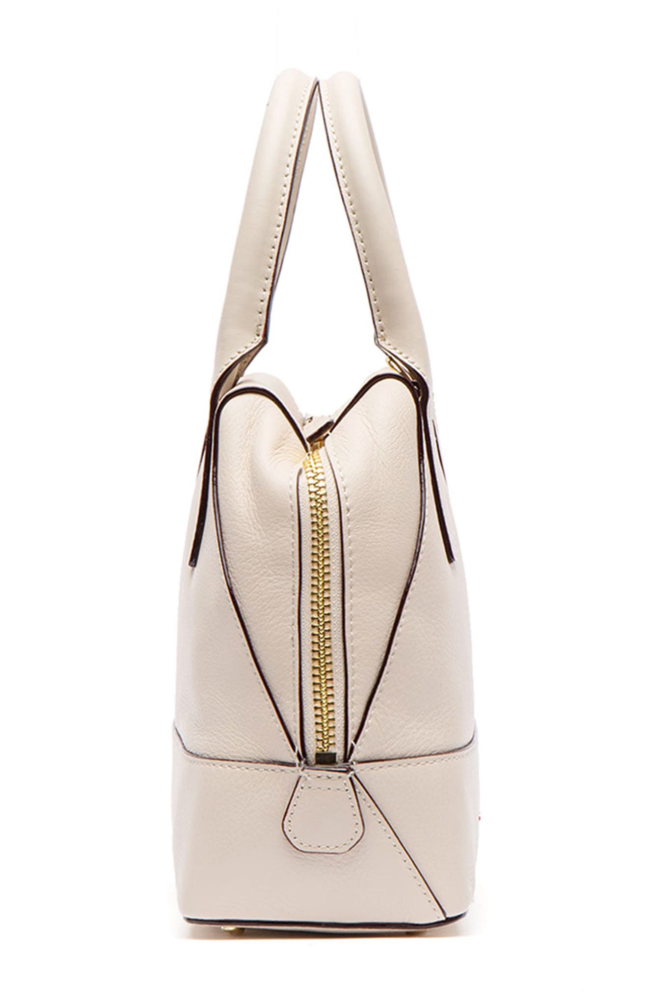 Frances Valentine Small Abby Leather Satchel, Alternate, color, 