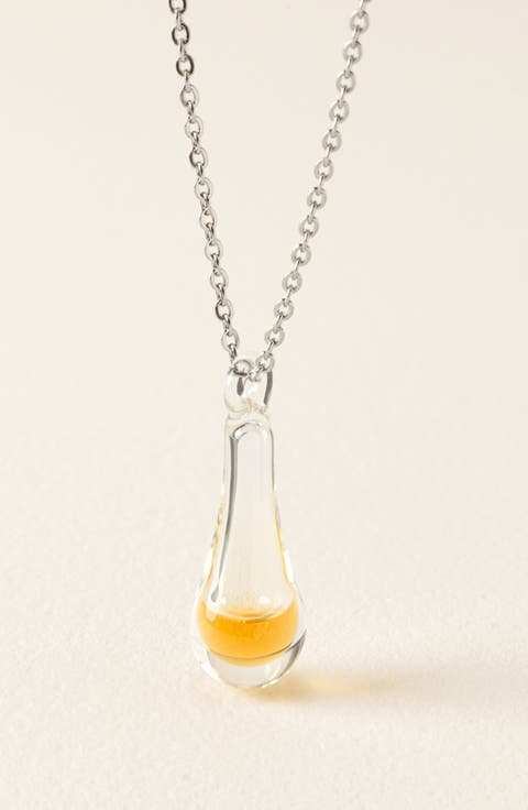 A Life's Work Honeybee Necklace by Shir Glassworks