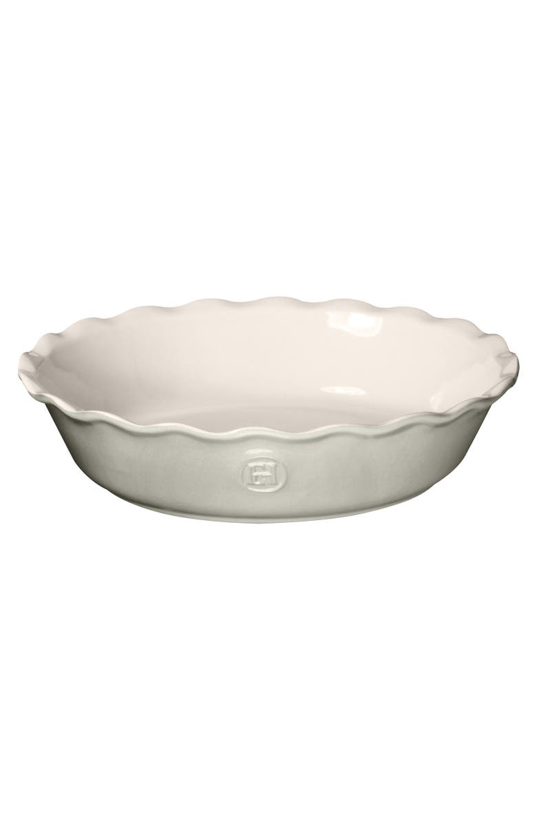 Emile Henry HR Modern Classics 9 Inch Pie Dish, Main, color, Pearl Gray