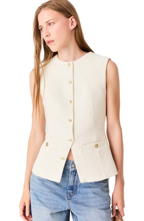 Long tweed jacket