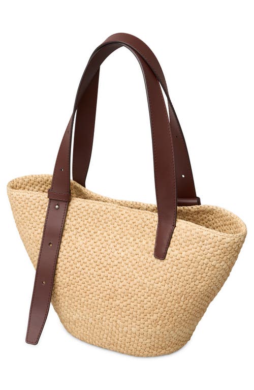 Lie Studio Lié Studio The Small Bianca Woven Raffia Tote