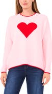 CeCe Heart Graphic Sweater