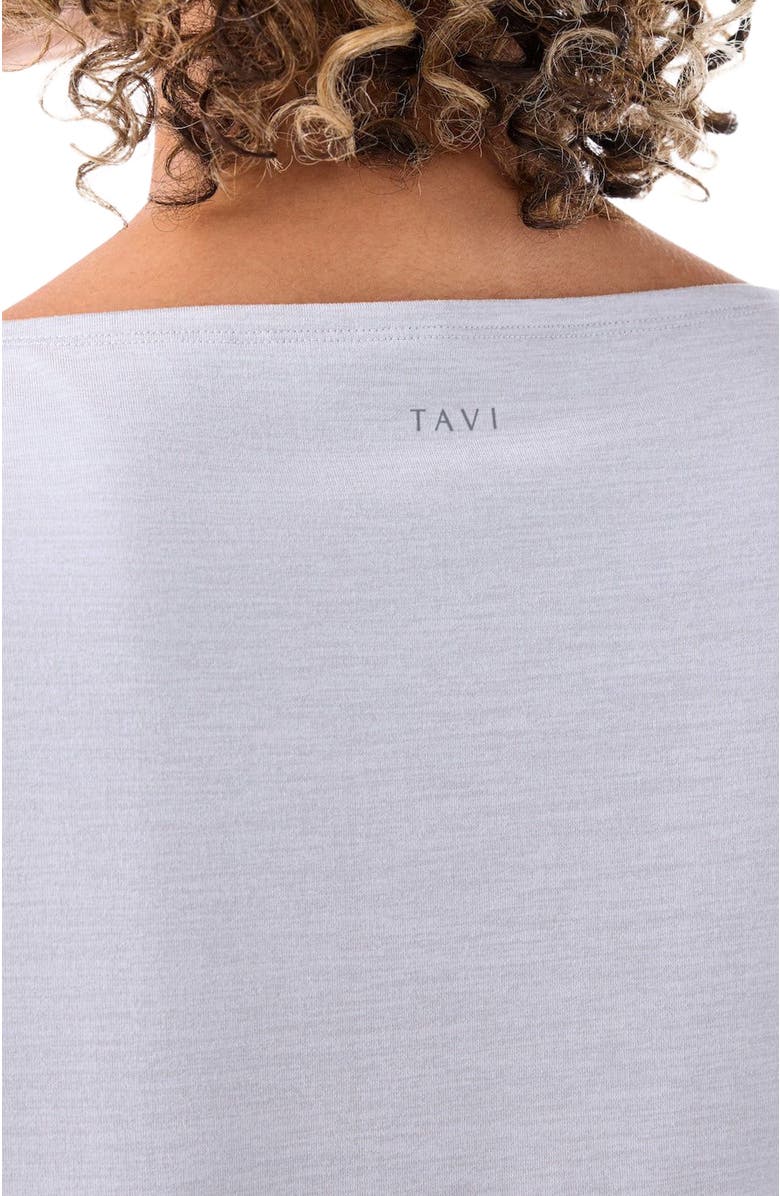Tavi Brushed Tec Knit Long Sleeve, Alternate, color, Ash