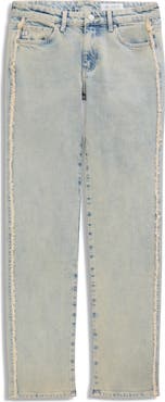 AG Sandra Low Rise Slim Straight Leg Jeans