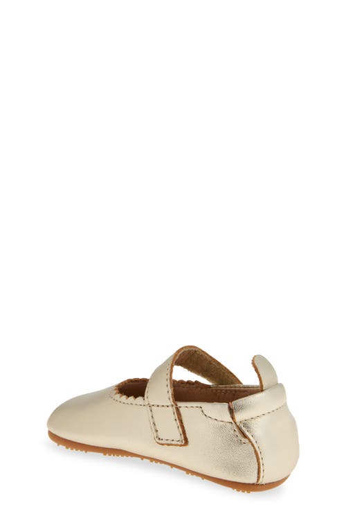 Old Soles Glam Gab Mary Jane Flat In Gold