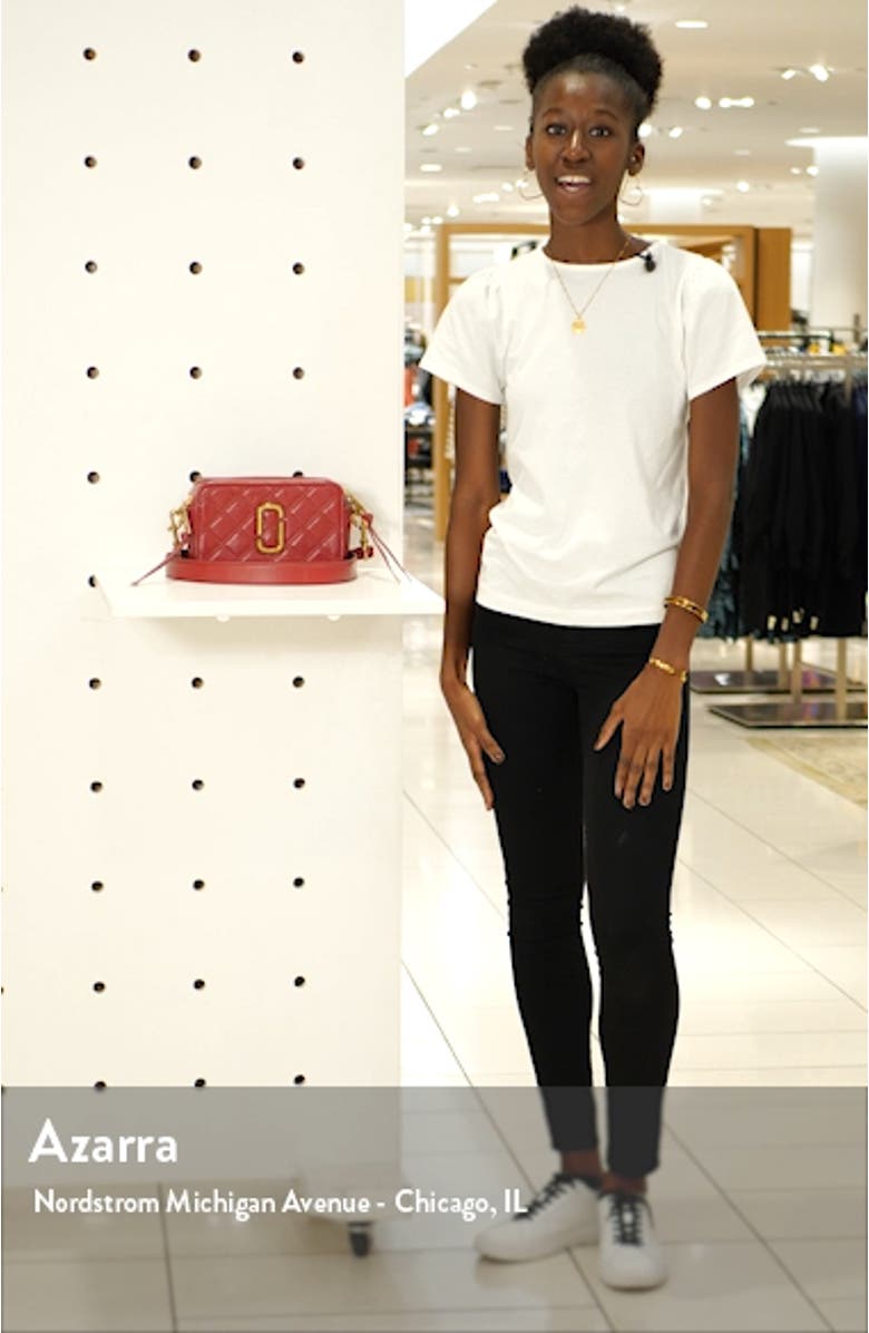 The Marc Jacobs The Softshot 21 Quilted Leather Crossbody Bag, sales video thumbnail