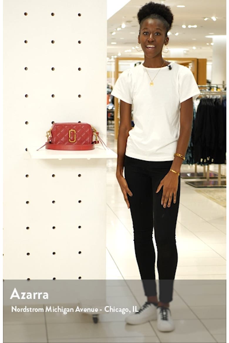 The Marc Jacobs The Softshot 21 Quilted Leather Crossbody Bag video