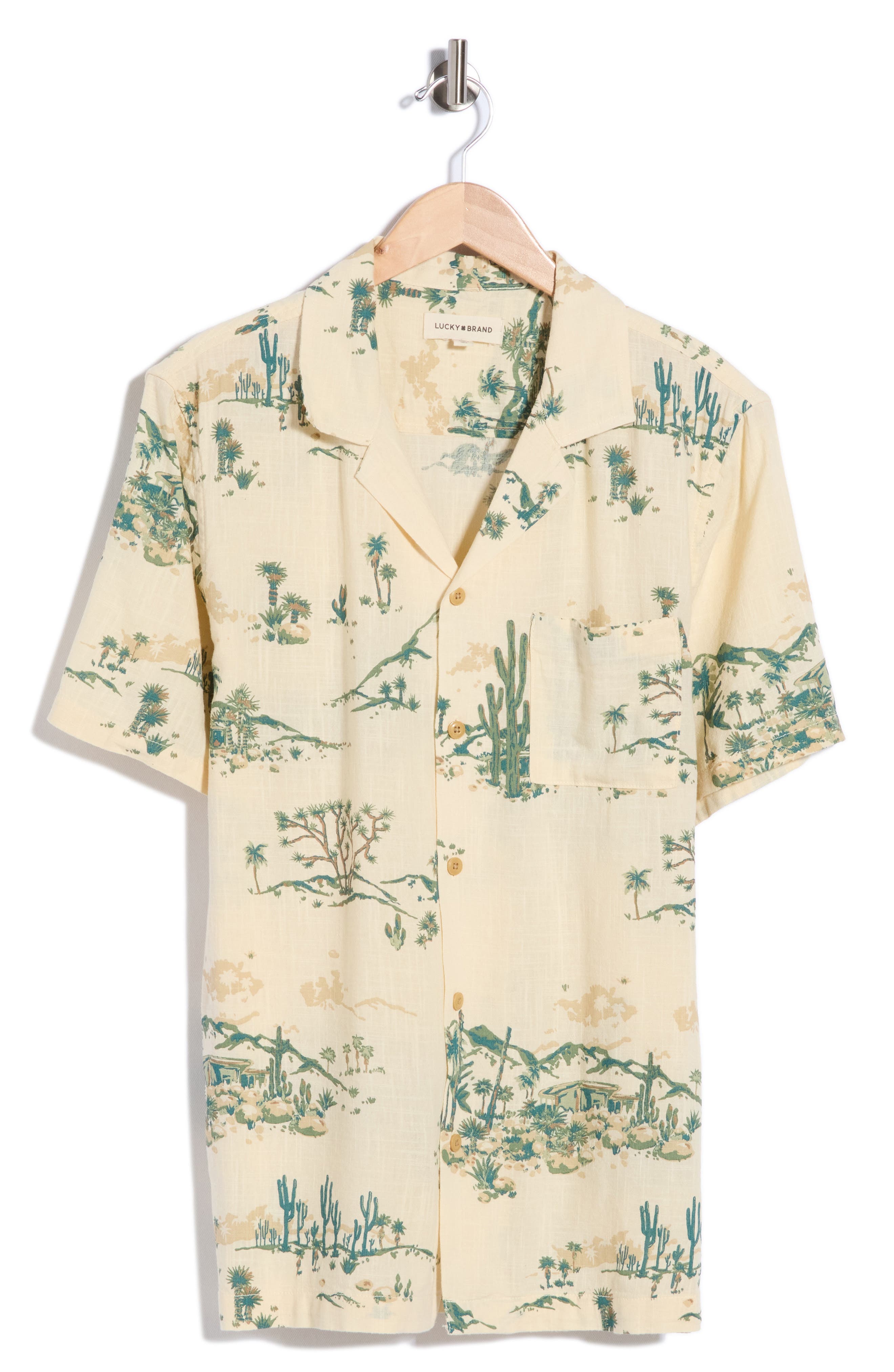 Desert Print Camp Shirt