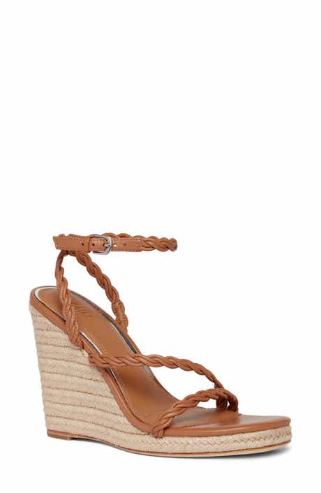 PAIGE Kelsey Ankle Strap Espadrille Platform Wedge Sandal