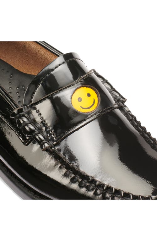 G.h.bass Whitney Emoji Loafer In Black