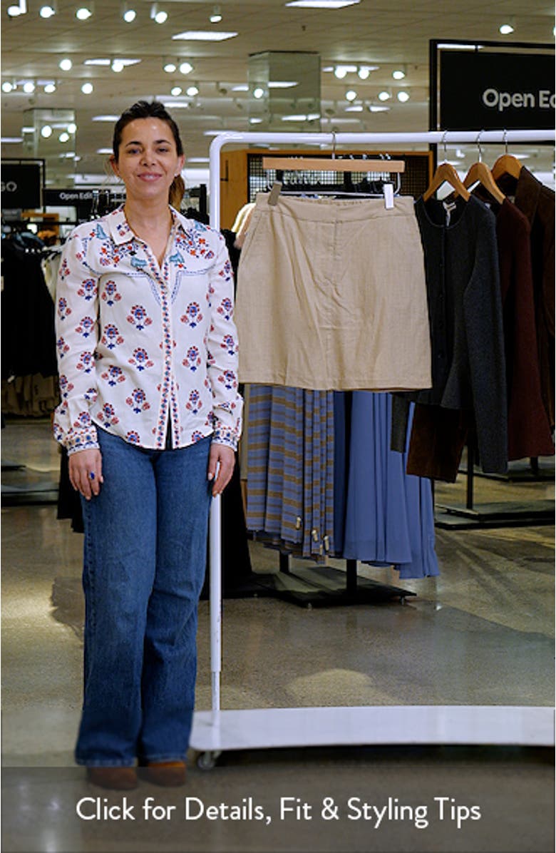 Slant Pocket Skirt, sales video thumbnail