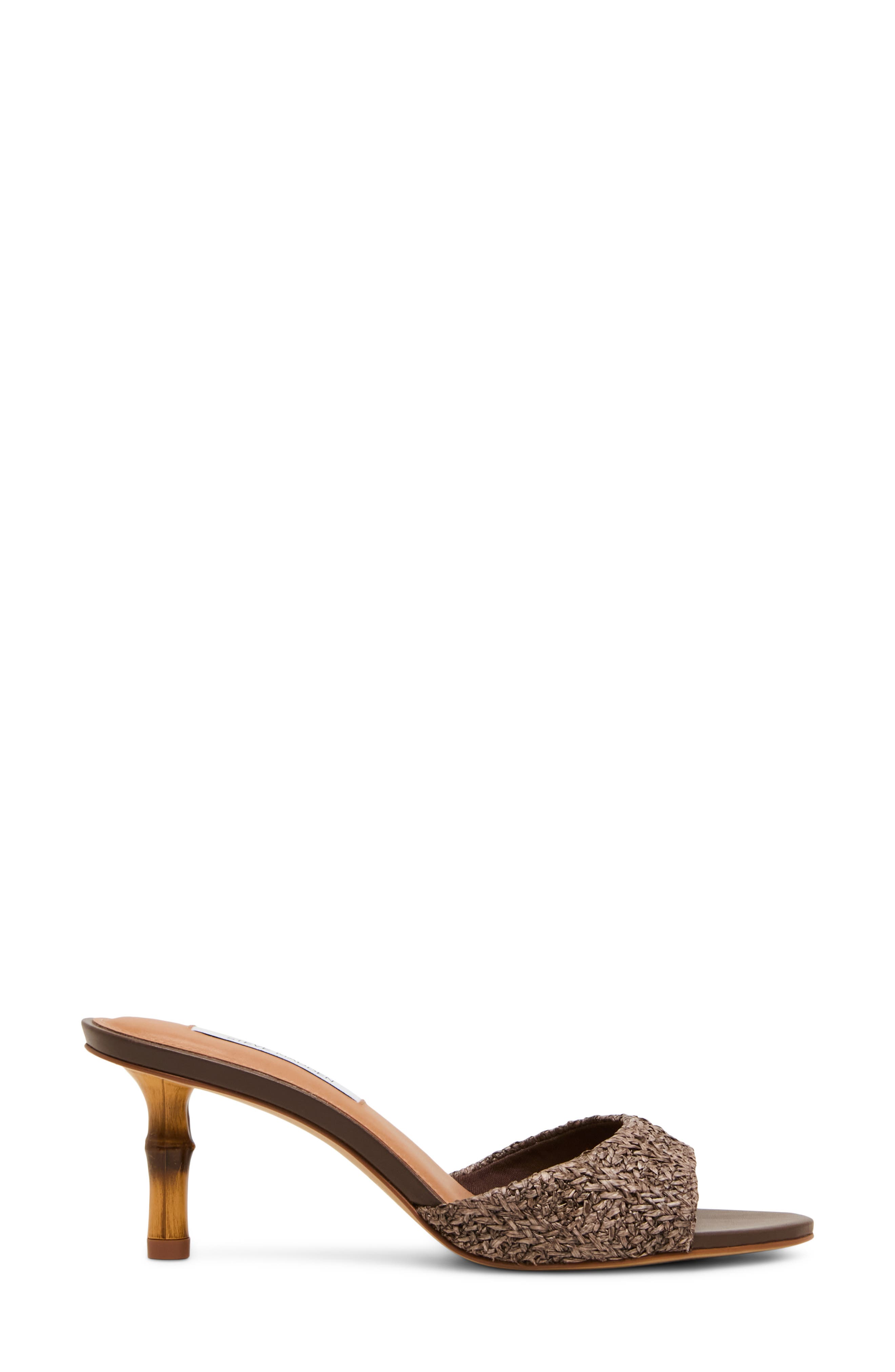 Steve Madden Kahlea Raffia Sandal, Alternate, color, Brown Raffia