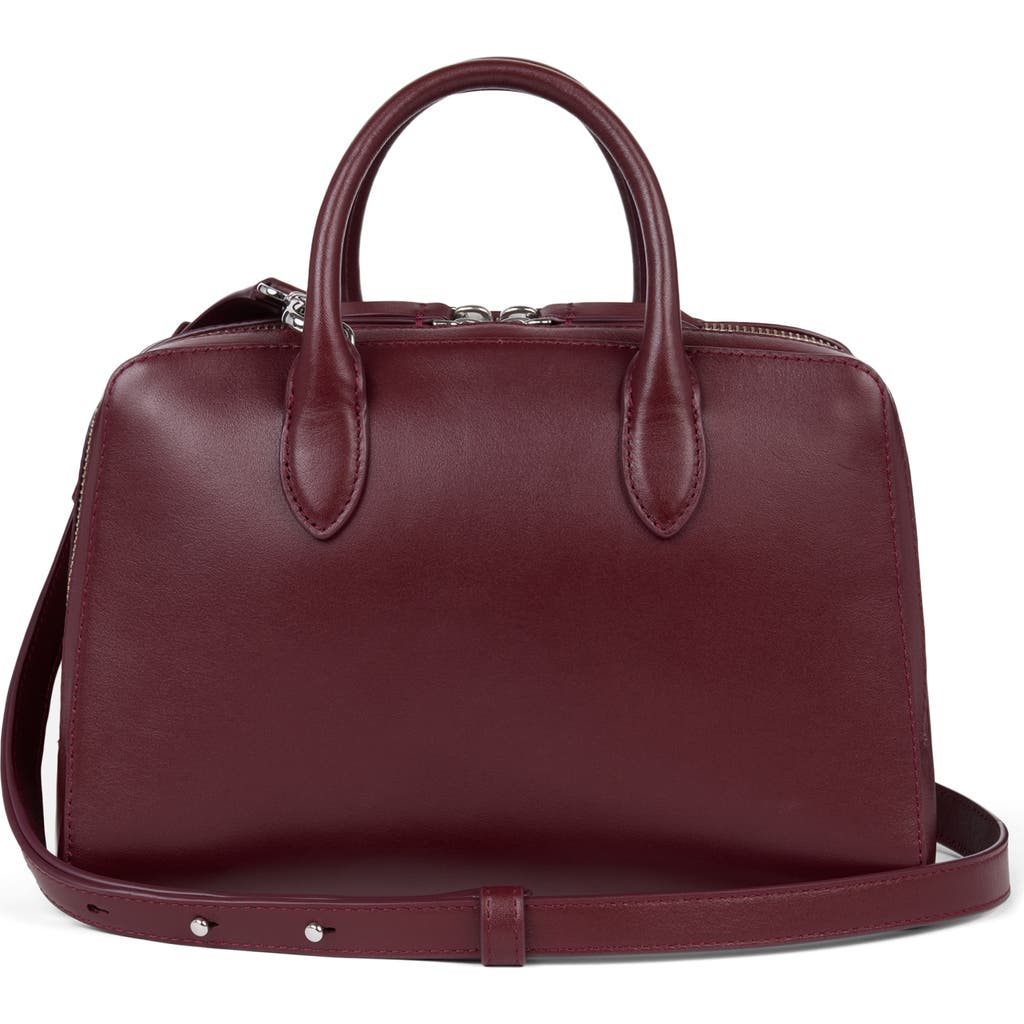 We-ar4 The Ivy 26 Leather Satchel In Burgundy