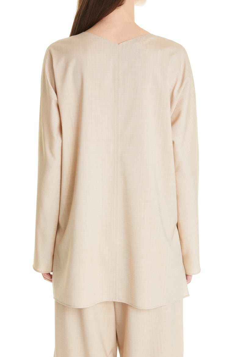 Thurmen Virgin Wool Tunic, Alternate, color, AMBER