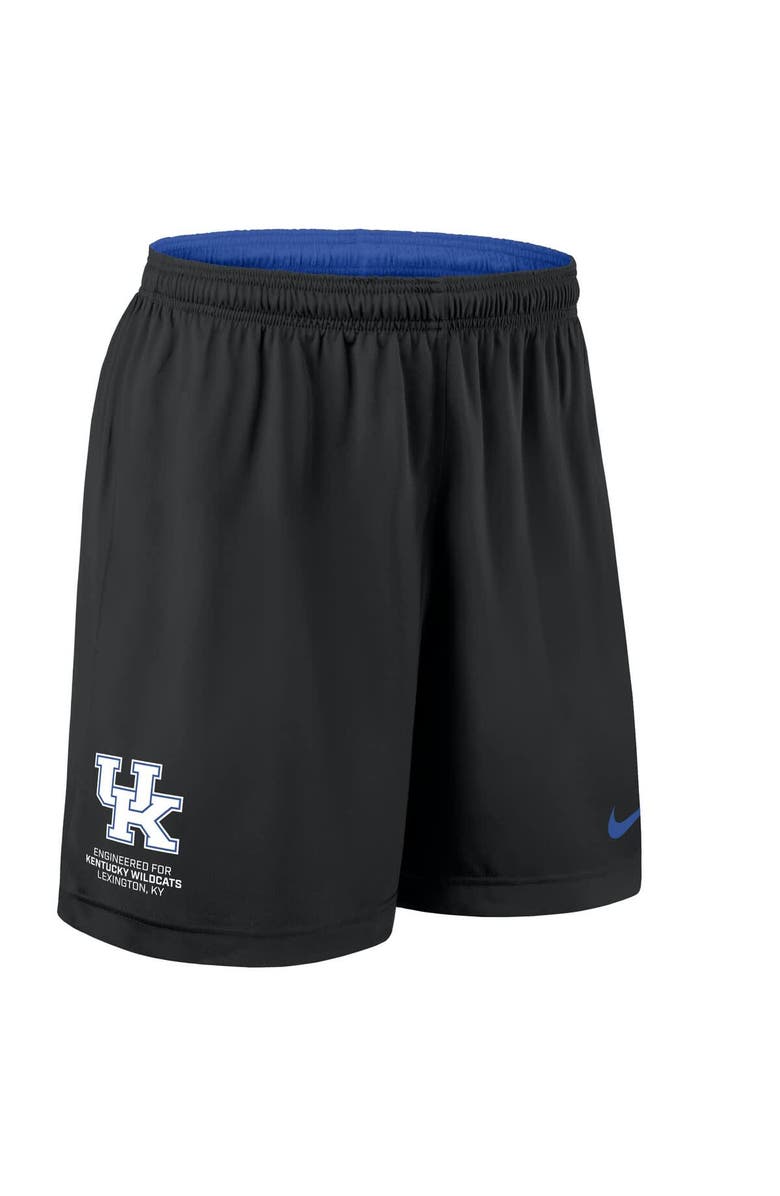 Nike Men's Nike Royal/Black Kentucky Wildcats 2025 Sideline Reversible Performance Shorts, Alternate, color, Royal