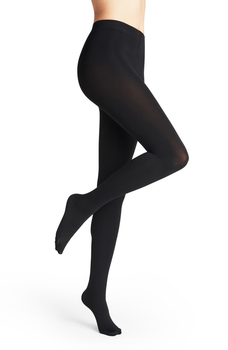 Falke Pure Opaque Tights, Main, color, Black