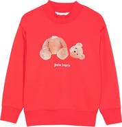 Palm Angels Kids' Bear Graphic Sweatshirt