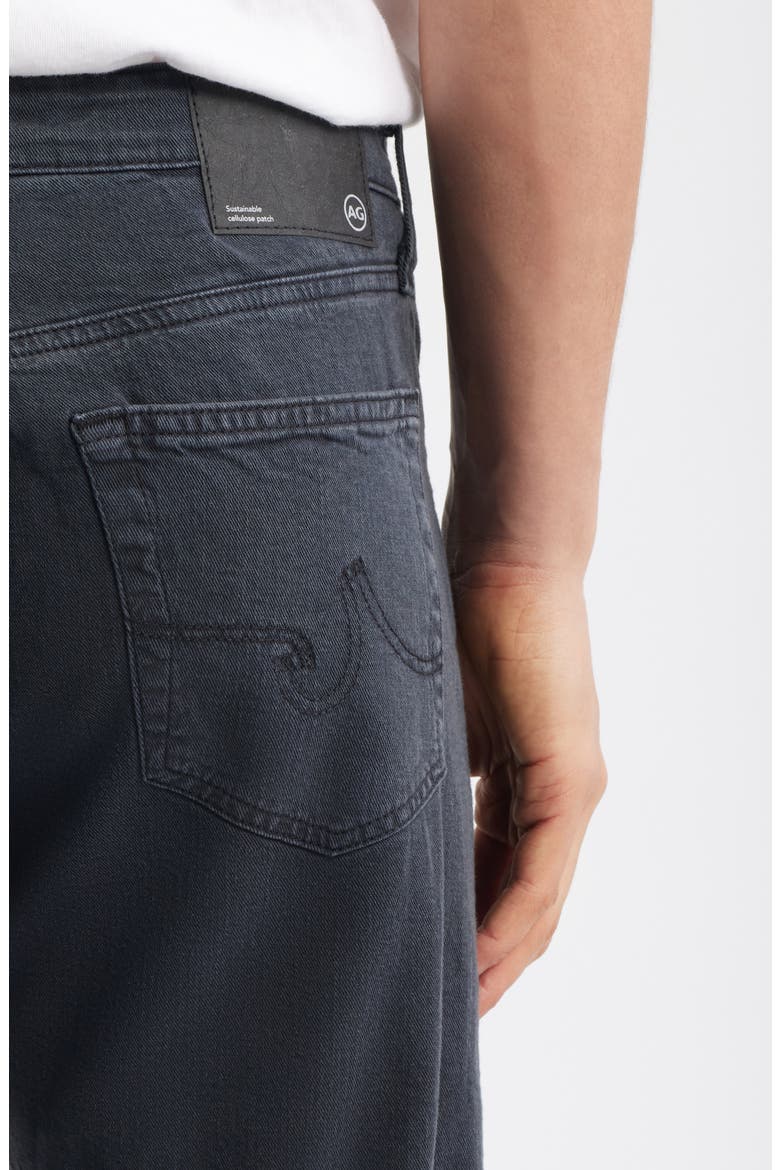 Everett Slim Straight Leg Cotton & Linen Blend Pants, Alternate, color, SULFUR ANTIQUE BLACK
