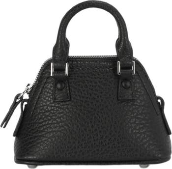 Micro 5AC Leather Top Handle Bag