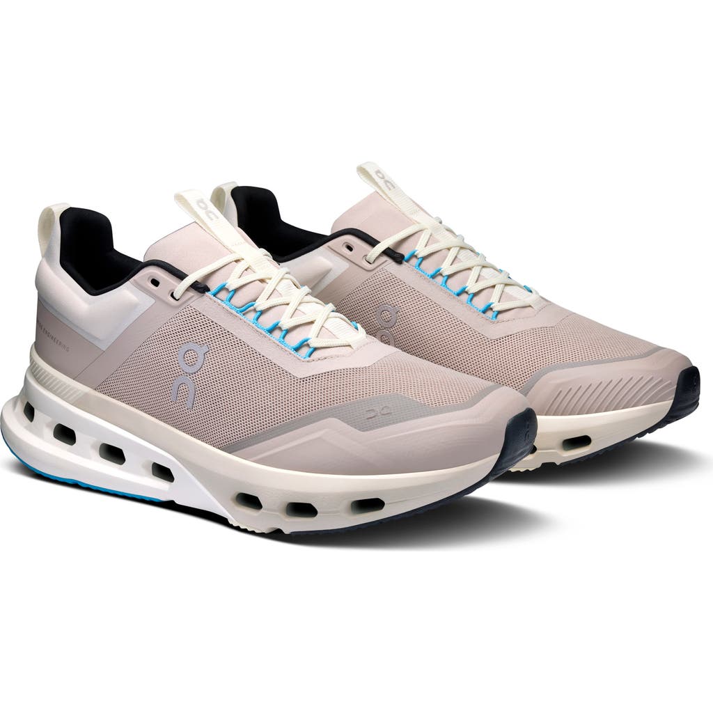 On Cloudnova X Training Sneaker In Desert/niagara