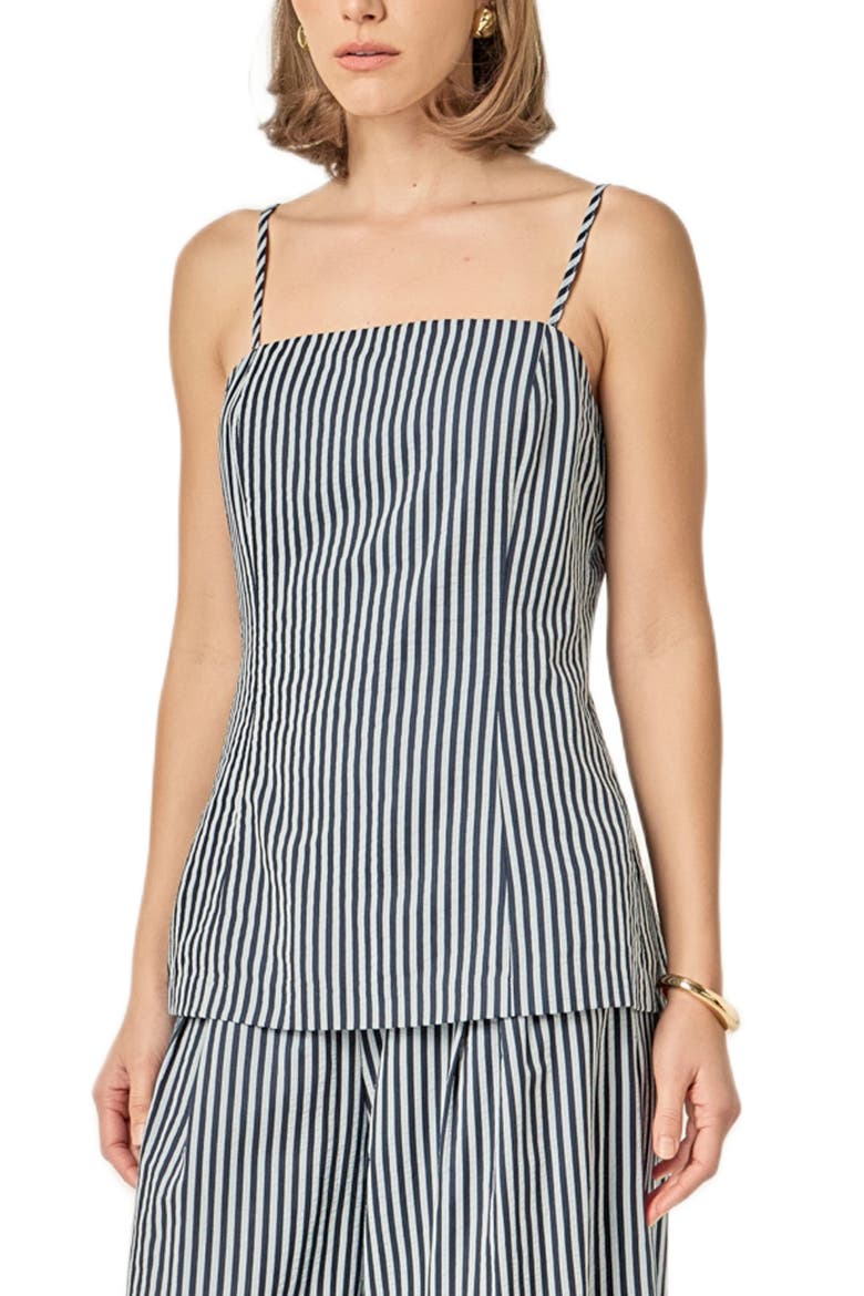 Stripe Longline Camisole, Alternate, color, BLUE MULTI