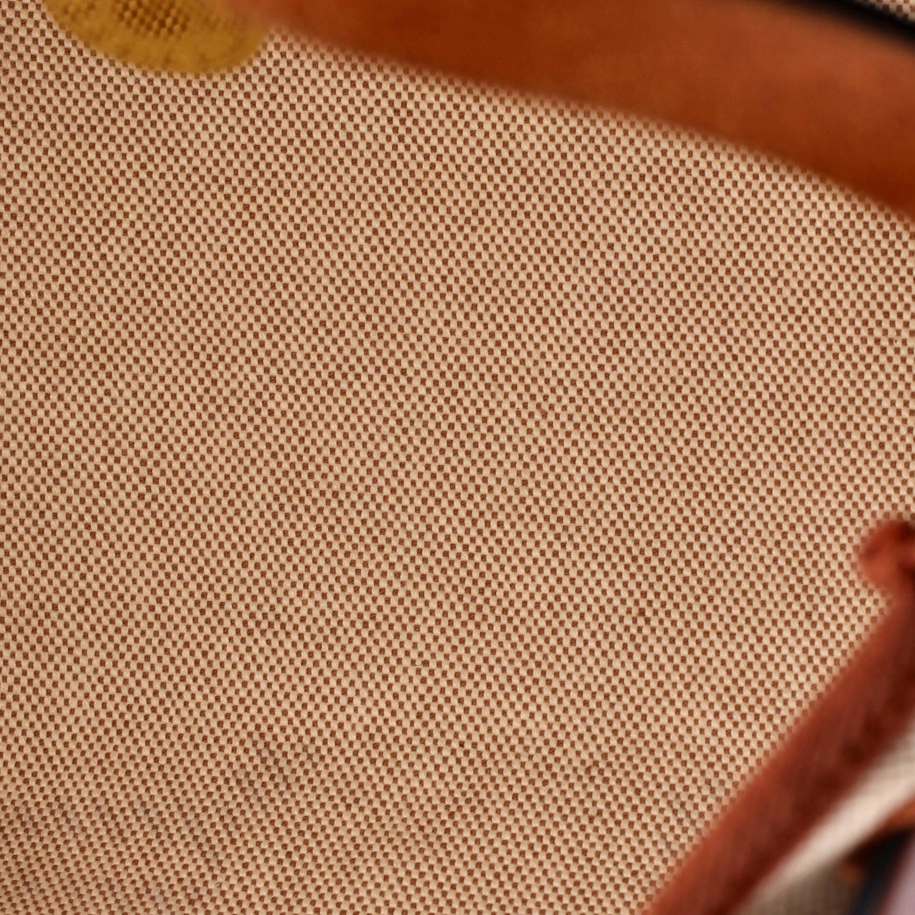 Pre-Owned Hermes Herbag Zip Relief Brides de Gala Toile and Leather 31, Alternate, color, Cuivre