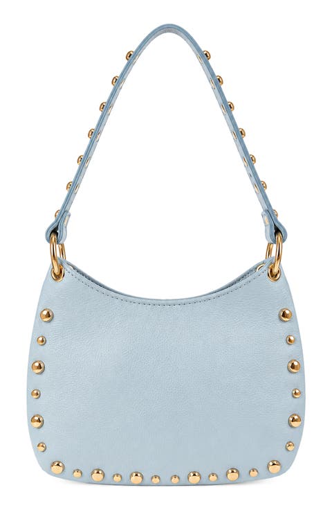 Matilda Studded Leather Shoulder Bag