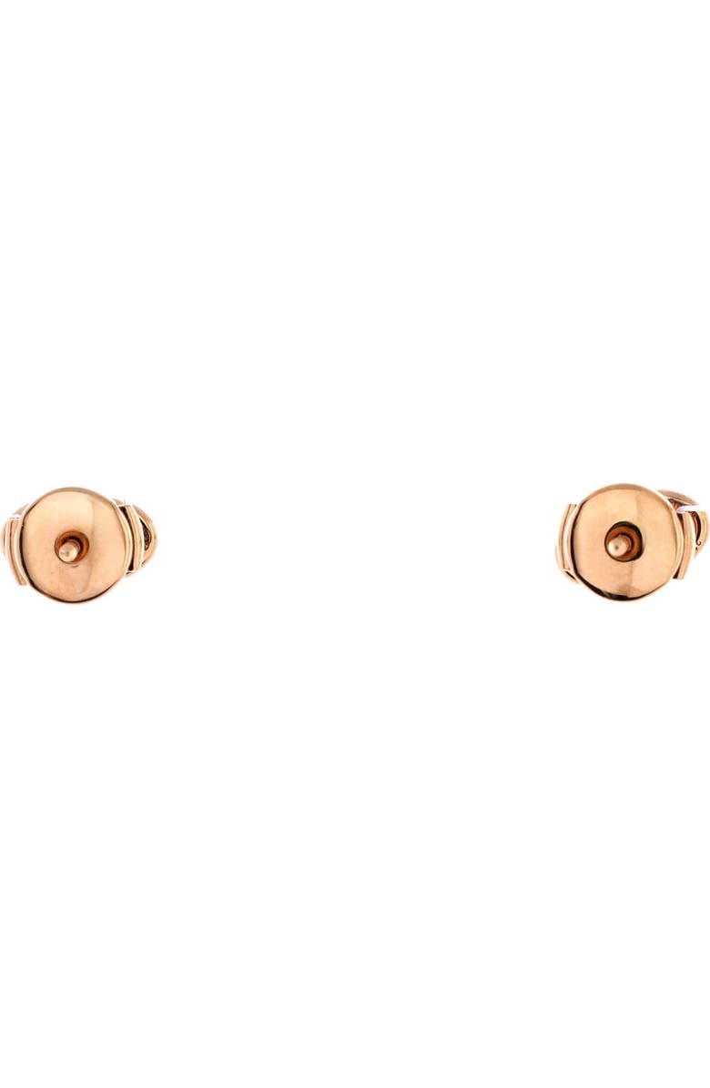 Pre-Owned Hermes Farandole Stud Earrings 18K Rose Gold Very Small, Alternate, color, Rose Gold