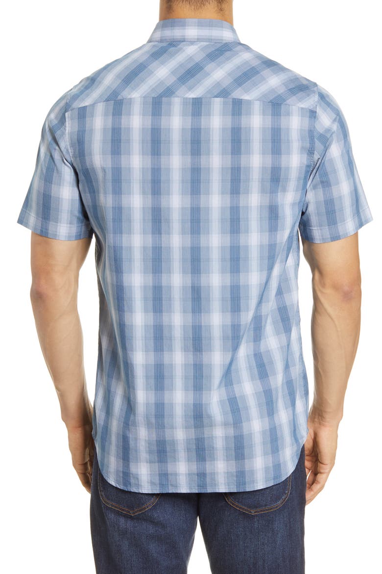 Cash or Check Regular Fit Shirt, Alternate, color, BLUE OPAL