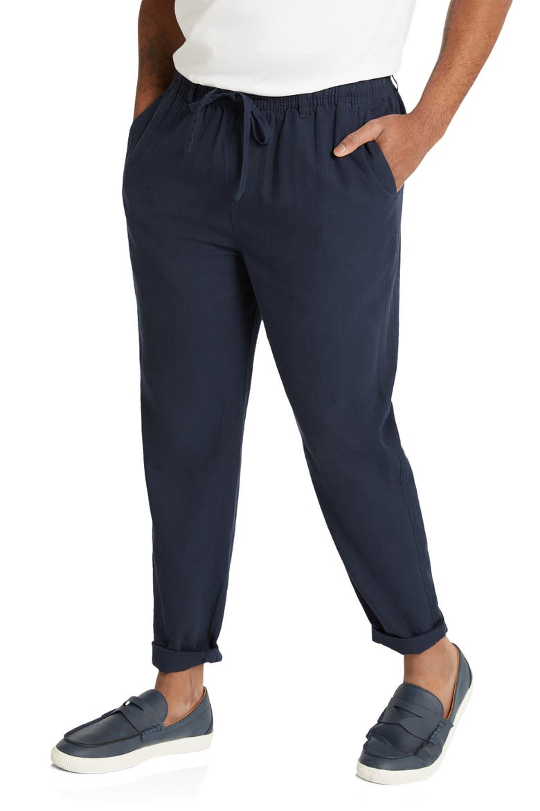 Nate Drawstring Pants , Alternate, color, NAVY