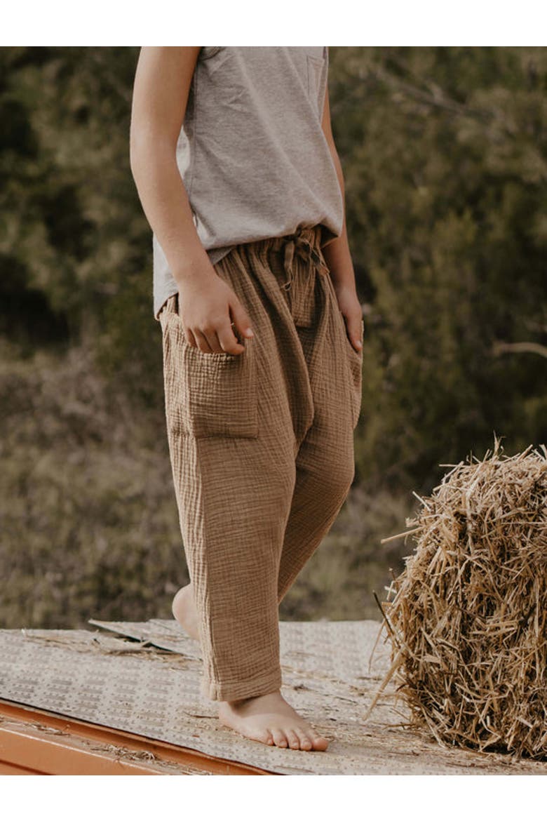 The Muslin Trouser, Alternate, color, camel
