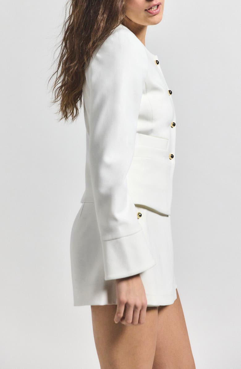 Derek Lam 10 Crosby Elizabeth Peplum Jacket, Alternate, color,