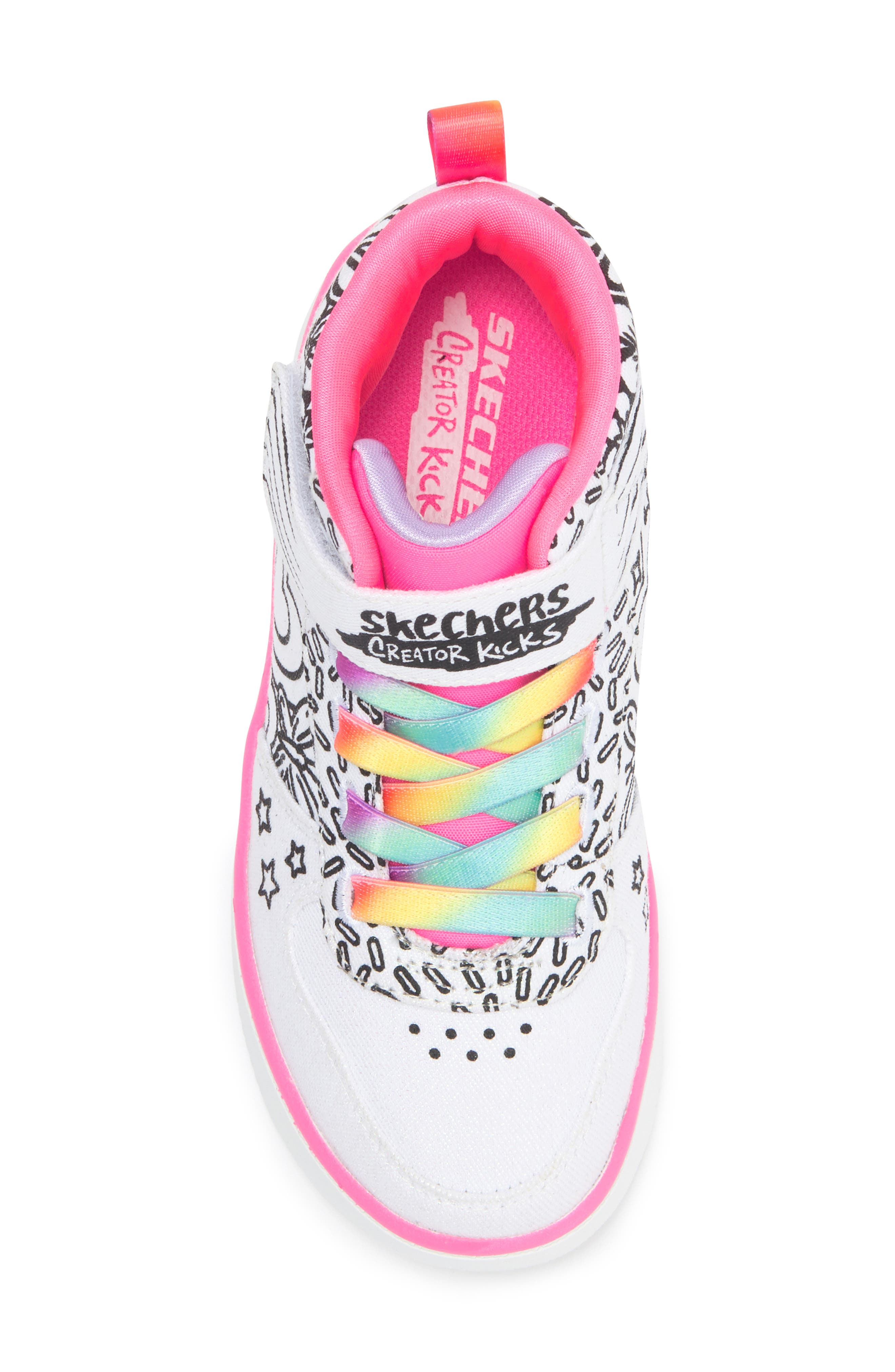 SKECHERS Kids' Sport Court Sneakers & Marker Set, Alternate, color, 