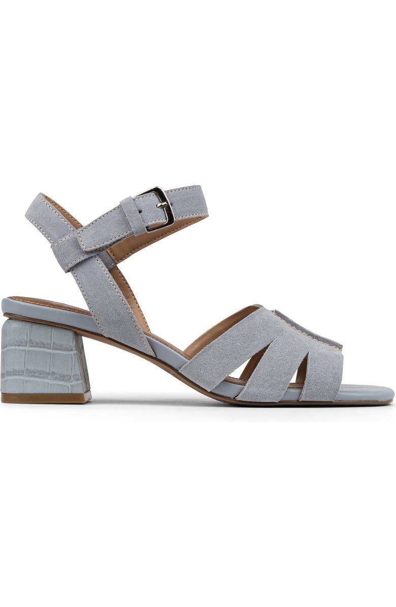 Donald Pliner Block Heel Sandal, Alternate, color, Cloud Gray