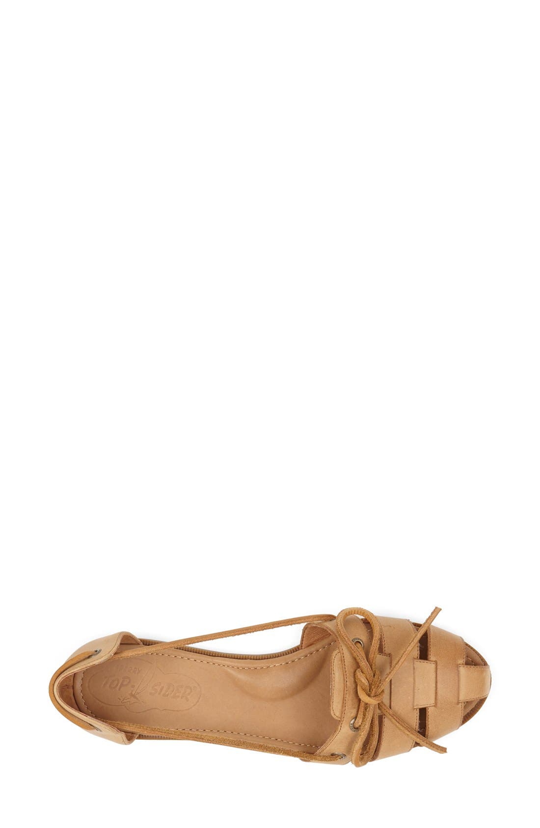 Sperry Top-Sider® 'Shae' Flat, Alternate, color, COGNAC