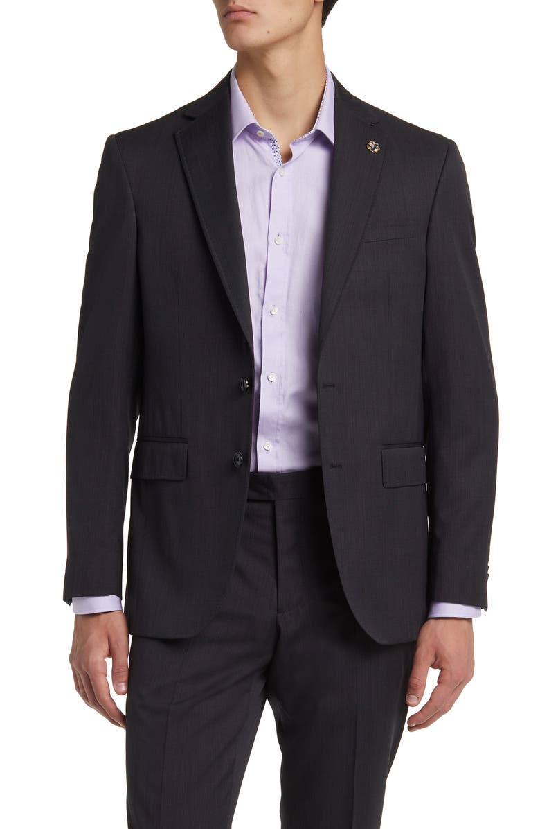 Ted Baker London Jay Slim Fit Wool Suit, Alternate, color, 