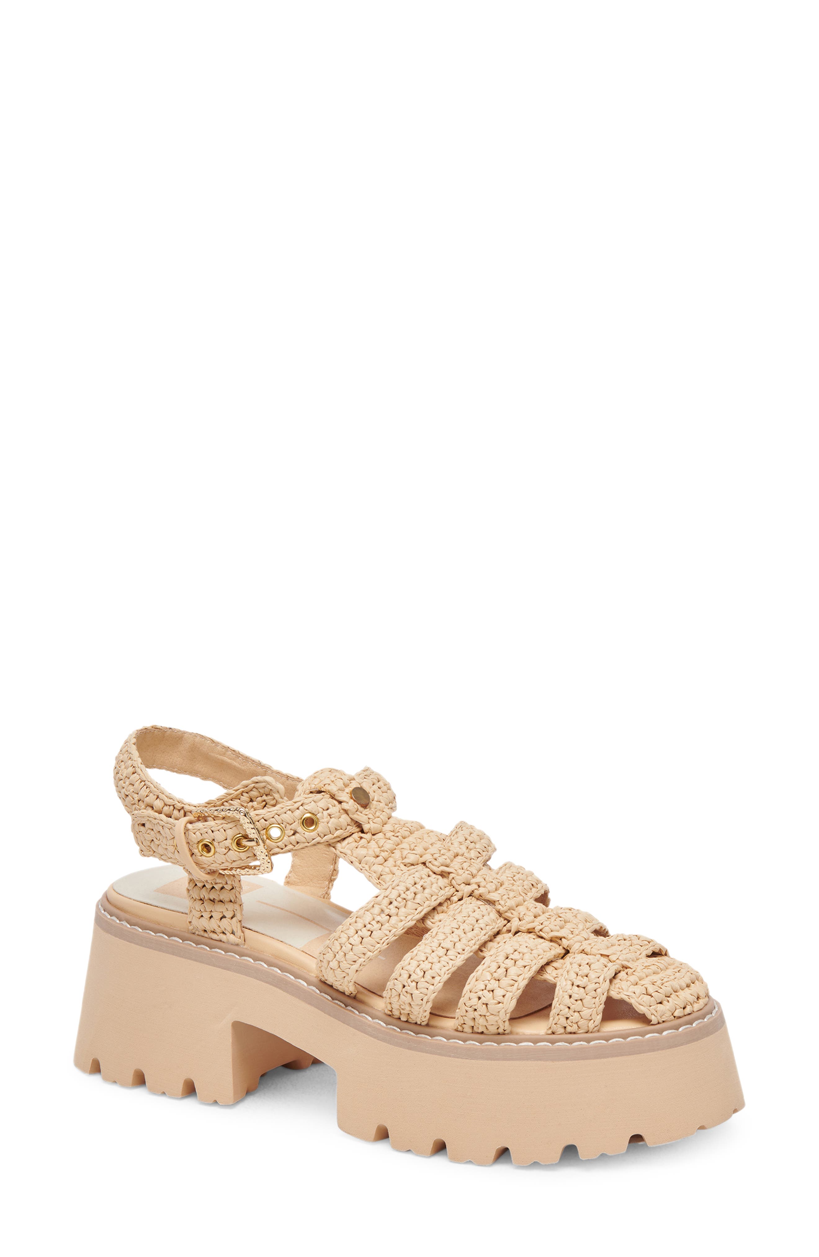 Dolce Vita Lasly Platform Fisherman Sandal, Main, color, 
