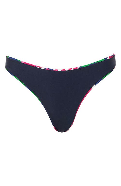 Maaji Meadow Roses Sublimity Reversible Bikini Bottoms In Multi