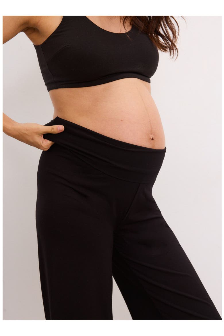 The Bodyflex Crop Perfect Pant, Alternate, color, Black