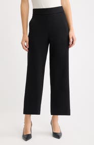 Anne Klein Wide Leg Cropped Pants