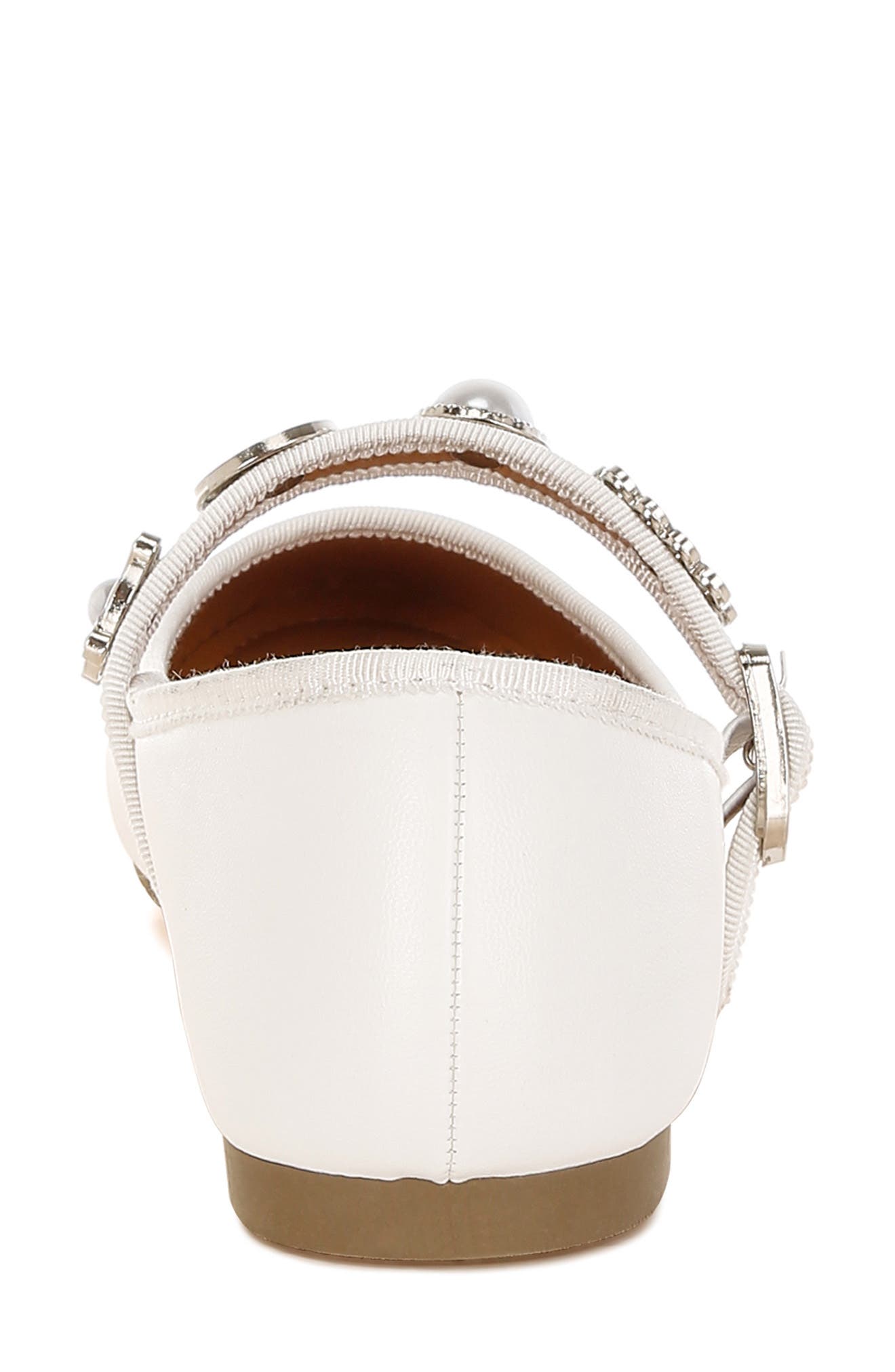 Kavana Mary Jane Flat, Alternate, color, WHITE