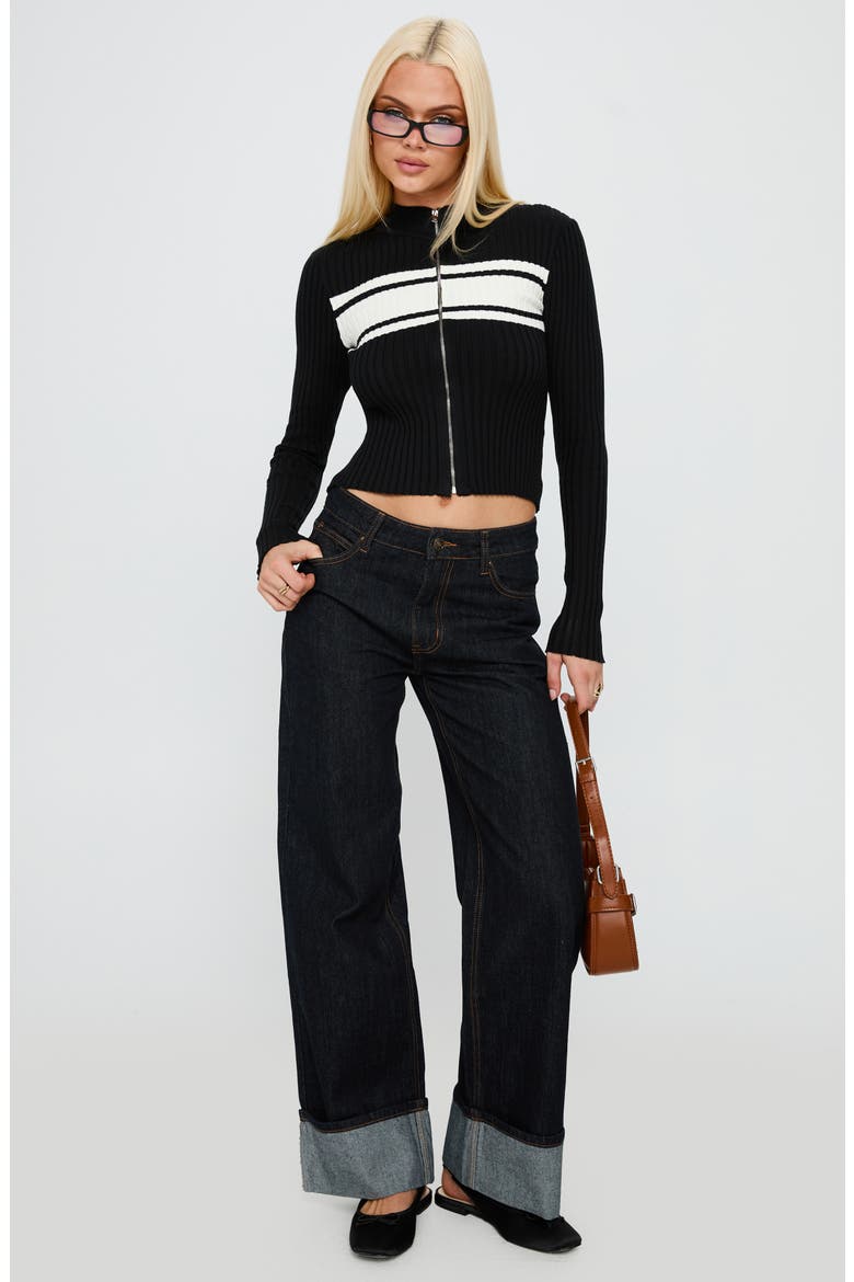 Decisive Zip Cardigan, Alternate, color, MULTI