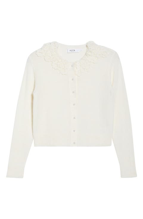 Meadow Lace Collar Cardigan