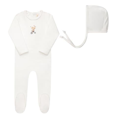 Playful Mouse Collection -  Footie + Bonnet
