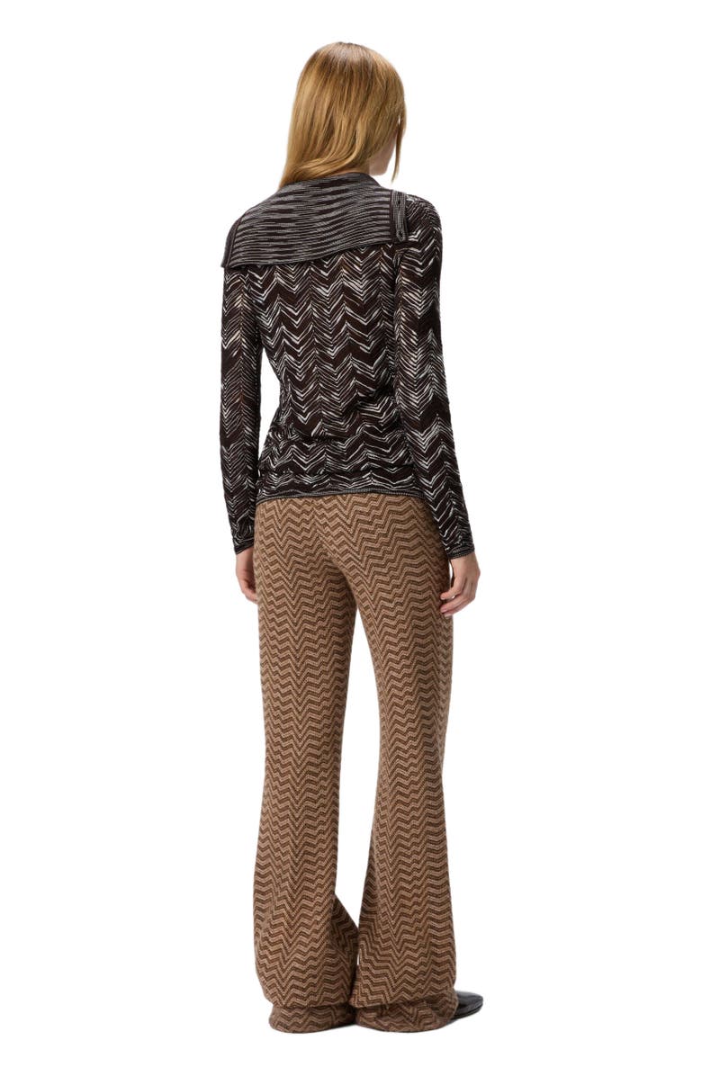 Missoni Men
s Tailored Trousers with Chevron Pattern, Alternate, color, Beige