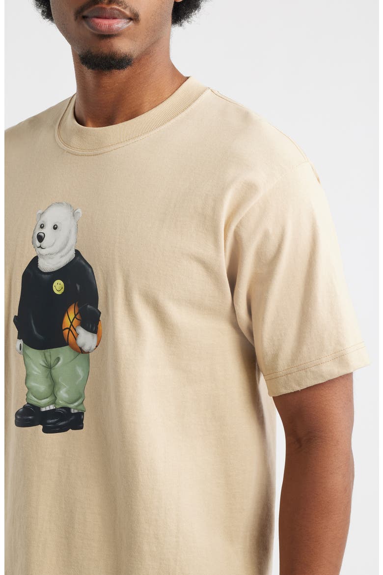 SMILEY® Polar Bear Graphic T-Shirt, Alternate, color, NATURAL